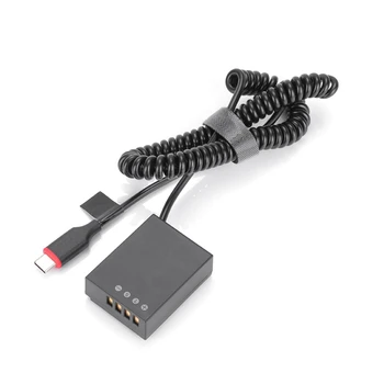 Type USB C NP-W126S Dummy батерия DC захранващ адаптер за променлив ток за Fujifilm X-T1 X-S10 X-T30 II X-T20 X-T10 X-T200 зарядно за камера