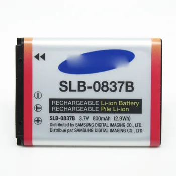 SLB-0837B SLB-0837(B) SLB0837B Батерия за камера за Samsung Digimax I6 PMP L50 L60 L80 i70 i70S L700 L700S L73 NV3 NV5 NV7