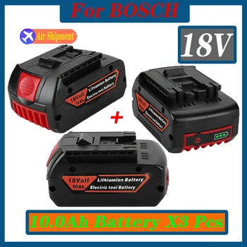 100% оригинална 18V 6.0/8.0/10ah акумулаторна литиево-йонна батерия за Bosch 18V 6.0A резервна батерия преносима подмяна BAT609