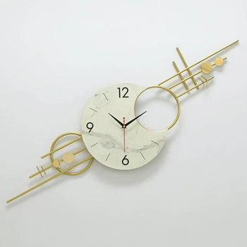 Творчески часовник, хол, модерна декорация на стени, прост стенен часовник, домакински часовник, кварцов часовник