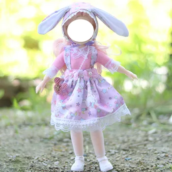 Нов 30cm BJD кукли и кукла дрехи Лолита рокля аксесоари Облечи кукли играчка за момичета рожден ден подаръци принцеса фигура играчки