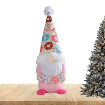 Коледни гноми орнаменти Коледни гноми декорации Понички Коледна украса за дома Gnome декорации Безличен плюш