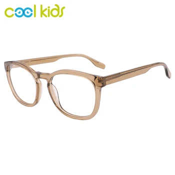 COOL KIDS мъжки очила ацетат овални очила рамка оптични диоптични очила с рецепта класически дизайн за мъжки очила в 4 цвята