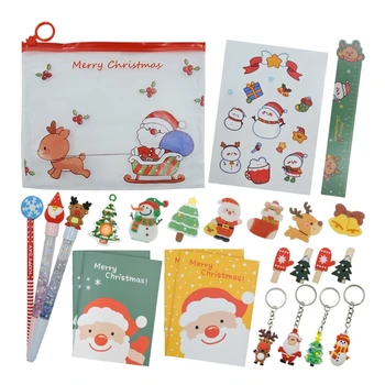 Детски канцеларски комплекти Коледни канцеларски материали Подаръчни комплекти Пакет гумичка Подаръци за Хризми Дропшипинг