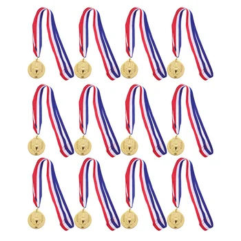 12бр Конкурс Награди Медали Конкурси Награда Медал Подаръци за спортни състезания Парти Благоволение Златен
