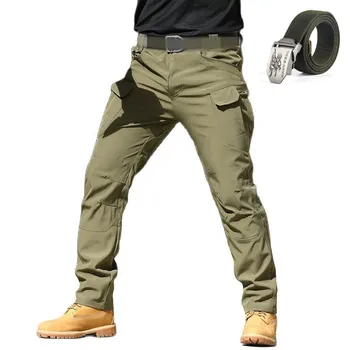 Подаръчен колан Уникални специални сили фенове гащеризони участък дишаща тактически панталони мулти джоб преден цип открит ежедневни панталони