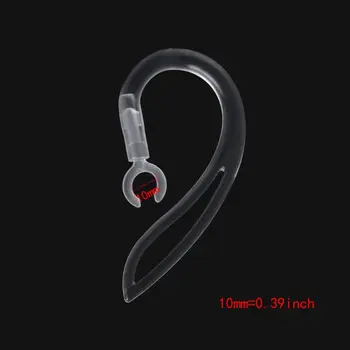 Bluetooth слушалка прозрачен силиконов Earhook Loop Clip слушалки Ear Hook Замяна на слушалки 5mm 6mm 7mm 8mm 10mm