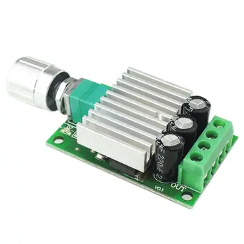  за DC контролер на скоростта на двигателя 12V 24V 10A електронен регулатор на скоростта димер контролен превключвател за вентилаторни двигатели LED светлина