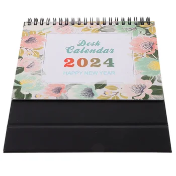 2024 Настолен календар Офис снабдяване Малка тиква Хартията за бележки за декори Месечен офис + консумативи