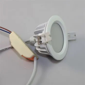 1pcs IP68 15W LED Downlight LED вдлъбната таванна лампа Регулируема квадратна кръгла LED прожектор за домашно облекло Магазин Магазин светлини