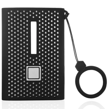 Storage Travel Case Силиконов защитен капак за Samsung T7 Press Portable SSD външни твърди дискове