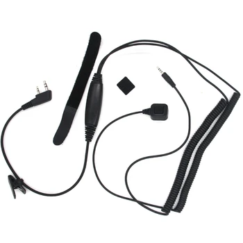 V3 V6 Bluetooth-съвместими слушалки за каска Специален свързващ кабел за Baofeng UV-5R