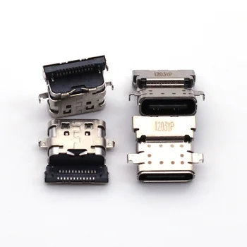 10Pcs USB зарядно устройство Dock Plug Type C конектор за порт за зареждане за Lenovo P14S T14 X13 Gen1 AMD X1 Carbon X1C 8th 7th 2020 6th Gen