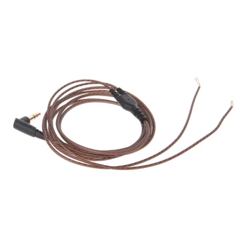 Силен и мощен кабел DIY кабел за слушалки 128cm дължина