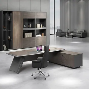Storage Studio Office Desk Drafting Drawers Organizer Wooden Luxury Office Desk Standing Mesa Escritorio Office Furniture