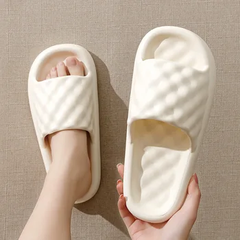 Чехли Жени Двойки Начало Мека подметка за къпане Устойчиви на приплъзване Мъжки обувки Персонализирана дезодорация