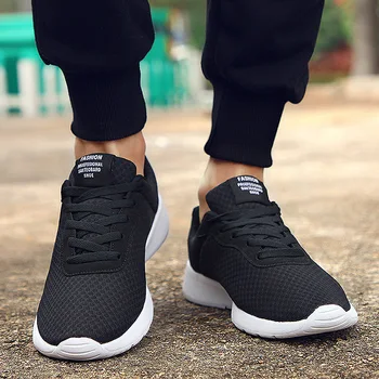 Нови мъжки ежедневни обувки Мъжки обувки Леки удобни дишащи маратонки за ходене обувки за мъже обувки за бягане мъже