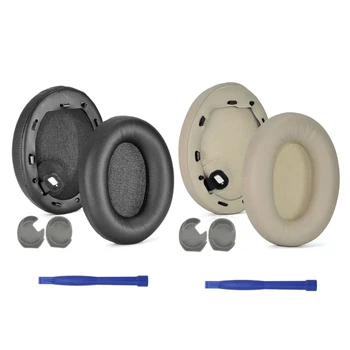 Удобни наушници Възглавници за WH 1000XM4 Слушалки Заменени наушници Подложки за уши J60A