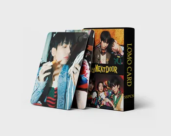 55pcs/set Kpop Idol Lomo Cards BOY NEXT DOOR Photocards КОЙ! Lomo Photo Card Пощенска картичка за фенове колекция