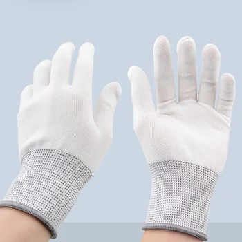 Търговия на едро Черни найлонови ръкавици за инсталиране на винил за опаковане на автомобили Ръкавици за обработка на опаковане на автомобили Plasti Dip спрей ръкавици инструмент найлонови ръкавици