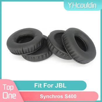 Наушници за JBL Synchros S400 Слушалки Наушници PU меки подложки Пяна Подложки за уши Черно