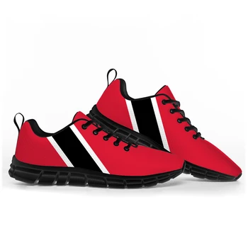 Тринидад и Тобаго флаг спортни обувки мъжки жени тийнейджър деца деца маратонки смешно случайни потребителски високо качество двойка обувки