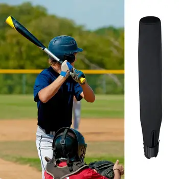 Удобен за многократна употреба бейзболен прилеп защитен капак с клип бейзбол прилеп протектор капак софтбол прилеп ръкав многофункционален