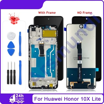 6.67'' Оригинал за Huawei Honor 10X Lite / Y7A LCD дисплей сензорен екран за Honor X10 Lite DNN-LX9 За Huawei P Smart 2021