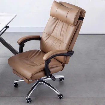 Ергономичен офис бюро стол мобилен удобен мързелив сгъваем накланящ се въртящ офис столове шезлонги шезлонг бюро мебели MQ50BG