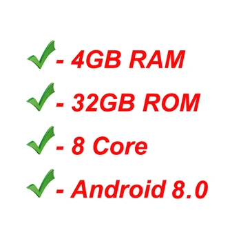 ADD $30 за надграждане до Android 8.0 + 4GB RAM + 32GB ROM + 8 Core