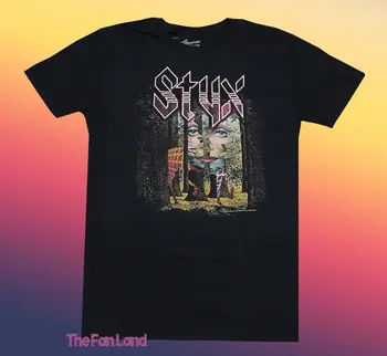 New Styx The Grand Illusion 1977 Мъжка винтидж тениска