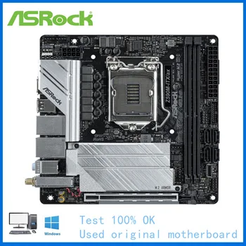 Z590 Използва се за ASRock Z590M-ITX / ax Z590i ITX LGA1200 DDR4 Desktop дънна платка 11th 10th Gen дънна платка поддръжка 11900K 10700K