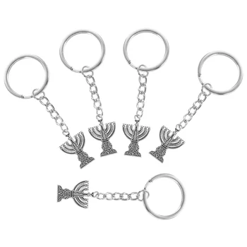 5бр Ханука орнаменти ключодържатели ключодържатели ключодържатели портмоне ключодържатели Ханука парти услуги