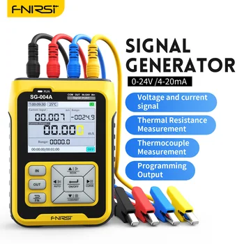 FNIRSI SG-004A 4-20mA многофункционален генератор на сигнали Pt100 термодвойка съпротивление трансмитер за налягане процес калибратор