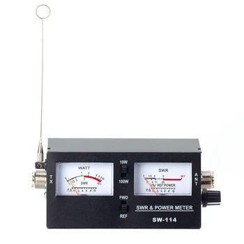 1Set SW-114 Тест за якост на измервателния уред за постоянна вълна Измервателен уред за якост на измервателния уред за относителна мощност 3 Аналогов