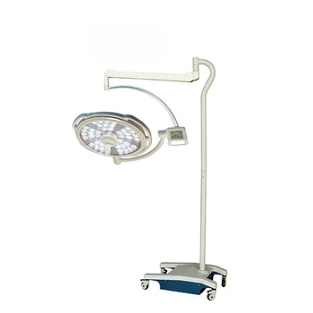  MT МЕДИЦИНСКИ Висока яркост Гъвкав движещ се ABS капак на главата Стояща спешна хирургическа LED лампа