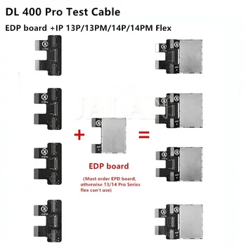 DL400 Pro LCD тестване Flex кабел & памет Разширяване IC & EDP съвет & V4.0 конектор борда за iPhone 13Pro / 14Pro / 15Pro Макс проверка