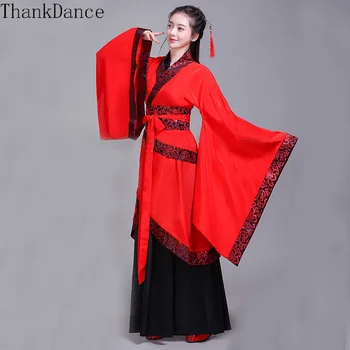 Възрастен ханфу китайски традиционен хан династия принцеса костюм древен мечоносец косплей ханфу облекло династия ориенталски костюми