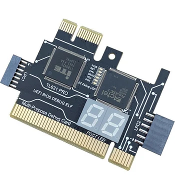 TL631 Pro многофункционален настолен лаптоп LPC-DEBUG пощенска карта PCI PCI-E мини PCI-E дънна платка диагностичен анализатор тестер