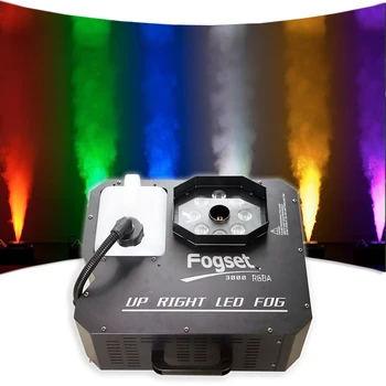 LED RGB 3000W DMX оръдие въздушна колона CO2 джет машина дистанционно управление дим машина за сцена DJ сватбен ефект парти шоу