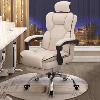 Проучване изпълнителен офис стол ергономичен въртящ се дизайнер грим фоайе десктоп офис стол медитация бюро Meuble мебели HDH