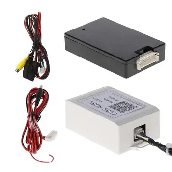 Mini Composite CVBS видео адаптер адаптер Автомобилен обратен конвертор за камера за задно виждане Mini CVBS към RGBS конвертор кутия