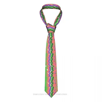 ДНК генетика последователност модел мъже вратовръзки 3D отпечатани хип-хоп улица бизнес сватбено парти риза аксесоари