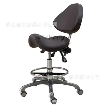 ZK Стол за красота Медицински техник Стоматологичен лифтинг Въртящ се стол за почистване на нокти Татуировка седло стол Фризьорски стол
