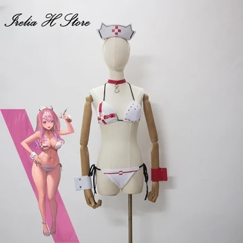 Irelia H Store Размер по поръчка NIKKE: Богинята на победата Cosplay Pepper Bikini Summer Ocean Бански