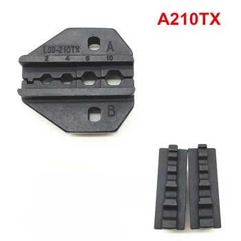 Комплект за кримпване A210TX за неизолиран терминал за кабелни връзки 22-10AWG 2,4,6,10mm²