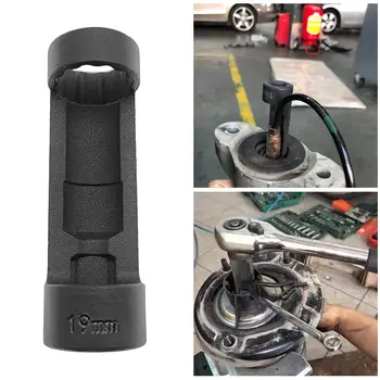 19mm Strut Nut Socket Инструмент за премахване на подпори Лесно премахване на инсталатора за отстраняване Аксесоар Окачване Strut Socket Tool Стълб Nut Socket