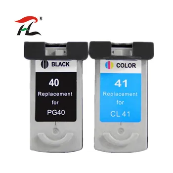 PG40 CL41 pg-40 CL-41 Съвместима касета с мастило за Canon Pixma MP160 MP140 MP210 MP220 MX300 MX310 iP1800 iP2500 iP1600 iP1200