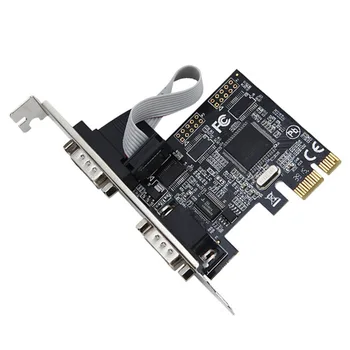 Pcie към серийни портове RS232 интерфейс PCI-E PCI адаптер за карти Индустриален контрол Компютърна разширителна карта