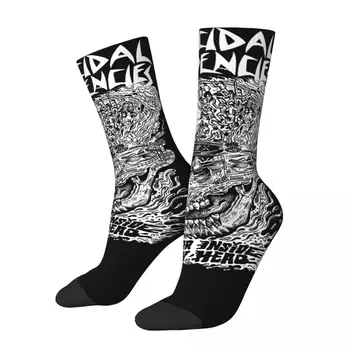 Самоубийствени тенденции Унисекс чорапи Открит 3D печат Щастливи чорапи Уличен стил Луд чорап